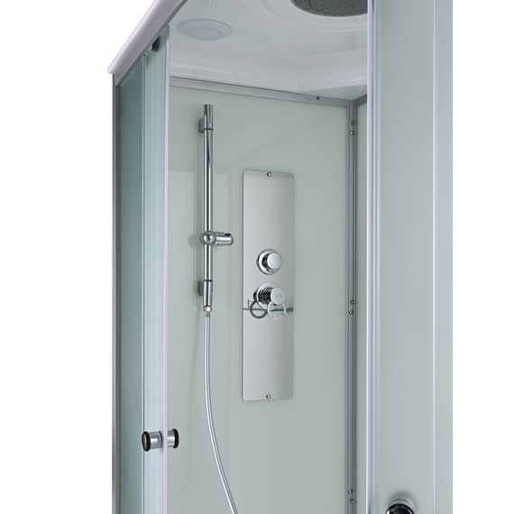 Душевая кабина Avacan 120x80 см D5012L, хром/матовое (безсиликоновая сборка) фото 7