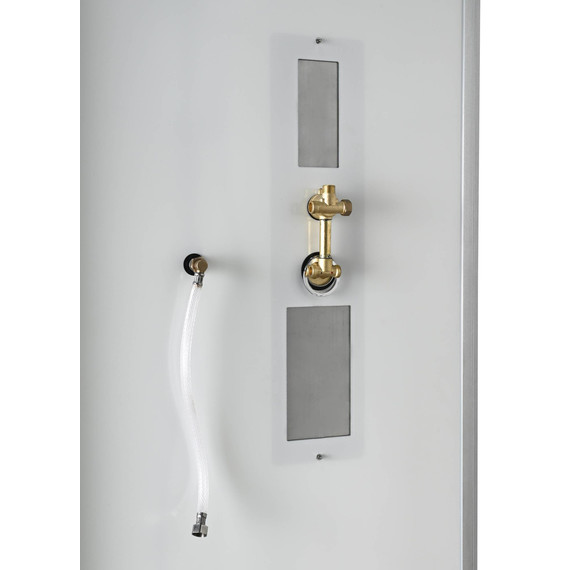 Душевая кабина Avacan 120x80 см D5012RN, хром/матовое (безсиликоновая сборка) фото 8