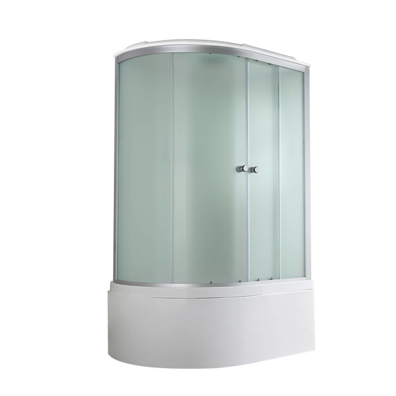 Душевая кабина Avacan 120x80 см D5012R, хром/матовое (безсиликоновая сборка) фото 4