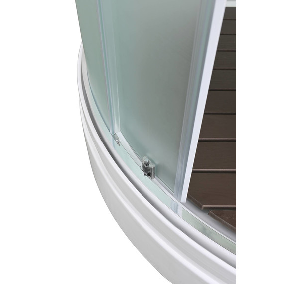 Гидробокс Avacan 90x90 см EM2090LED, хром/матовое (безсиликоновая сборка) - 11 Гидробокс Avacan 90x90 см EM2090LED, хром/матовое (безсиликоновая сборка) фото 11