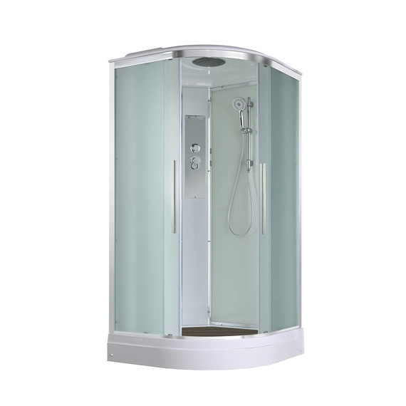 Душевая кабина Avacan 90x90 см EM2090, хром/матовое (безсиликоновая сборка) фото 3