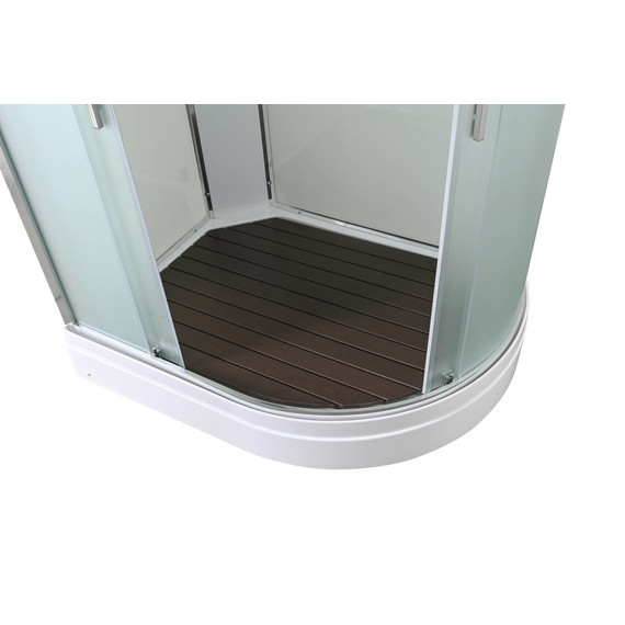 Душевая кабина Avacan 110x80 см EM2811LN, хром/матовое (безсиликоновая сборка) фото 9