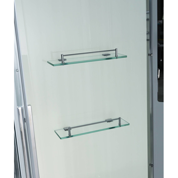 Душевая кабина Avacan 110x80 см EM2811LT, хром/прозрачное (безсиликоновая сборка) фото 16