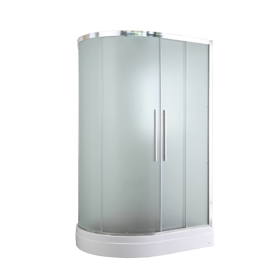 Душевая кабина Avacan 110x80 см EM2811RN, хром/матовое (безсиликоновая сборка) фото 3