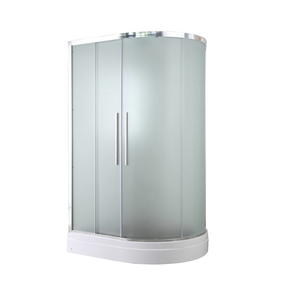 Душевая кабина Avacan 120x80 см EM2812LN, хром/матовое (безсиликоновая сборка) фото 4