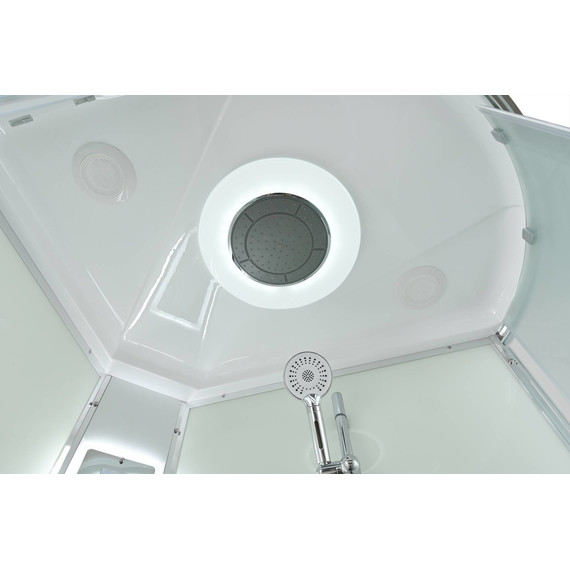 Гидробокс Avacan 120x90 см EM2912LLED, хром/матовое (безсиликоновая сборка) - 11 Гидробокс Avacan 120x90 см EM2912LLED, хром/матовое (безсиликоновая сборка) фото 11