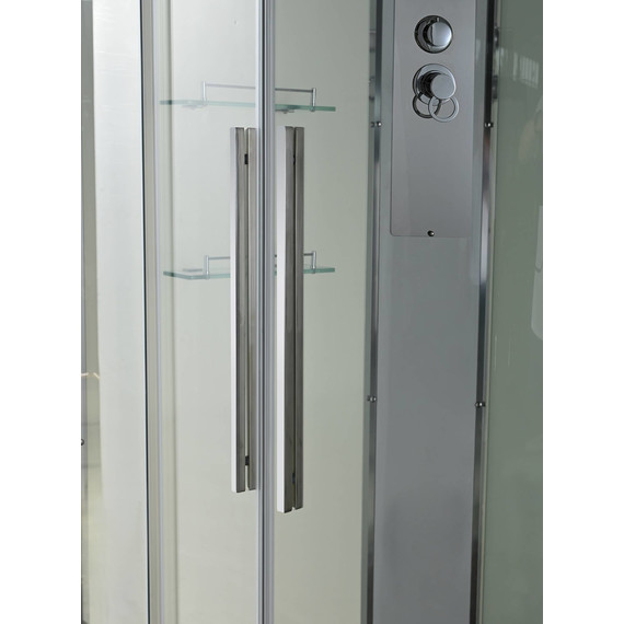 Душевая кабина Avacan 120x90 см EM2912LNT, хром/прозрачное (безсиликоновая сборка) фото 12