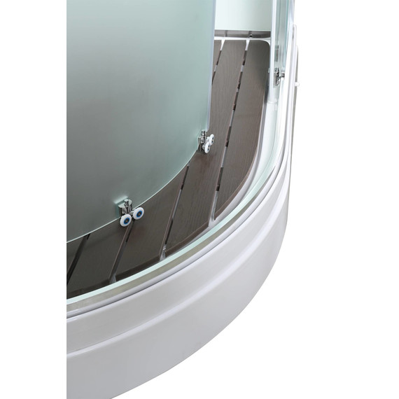 Душевая кабина Avacan 120x90 см EM2912LN, хром/прозрачное (безсиликоновая сборка) фото 15