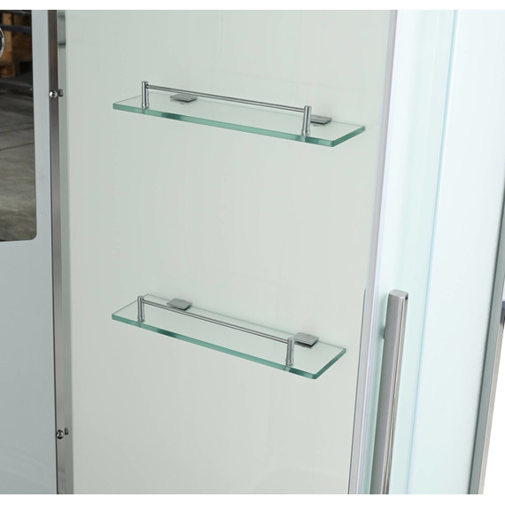 Душевая кабина Avacan 120x90 см EM2912LN, хром/прозрачное (безсиликоновая сборка) фото 10