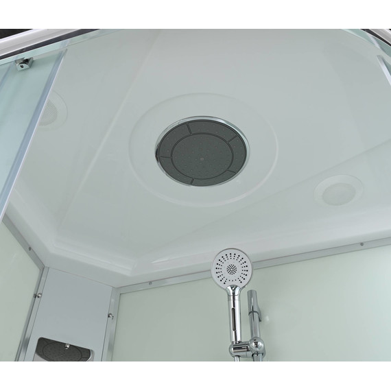 Душевая кабина Avacan 120x90 см EM2912LT, хром/прозрачное (безсиликоновая сборка) фото 9