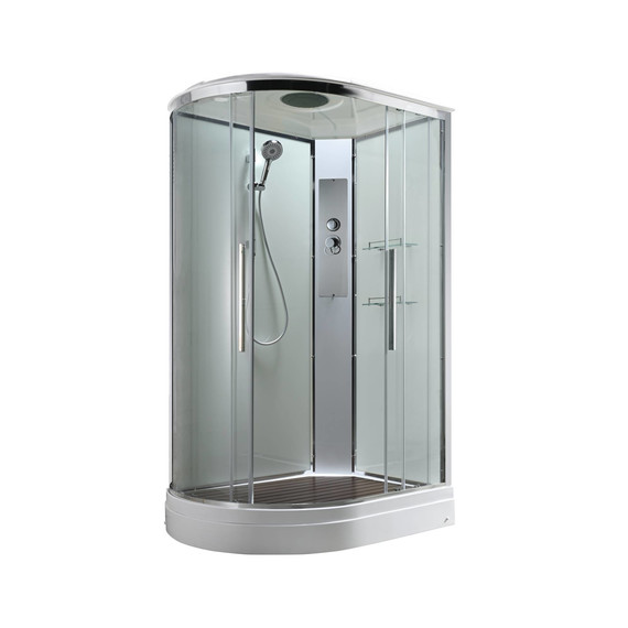 Душевая кабина Avacan 120x90 см EM2912RT, хром/прозрачное (безсиликоновая сборка) фото 