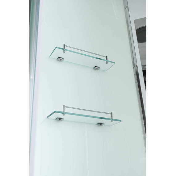 Душевая кабина Avacan 100x100 см EM3010N, хром/матовое (безсиликоновая сборка) фото 11