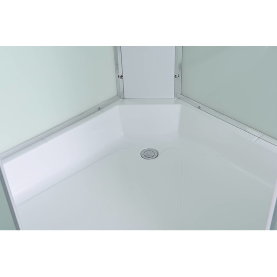 Душевая кабина Avacan 100x100 см EM3010, хром/матовое (безсиликоновая сборка) фото 15