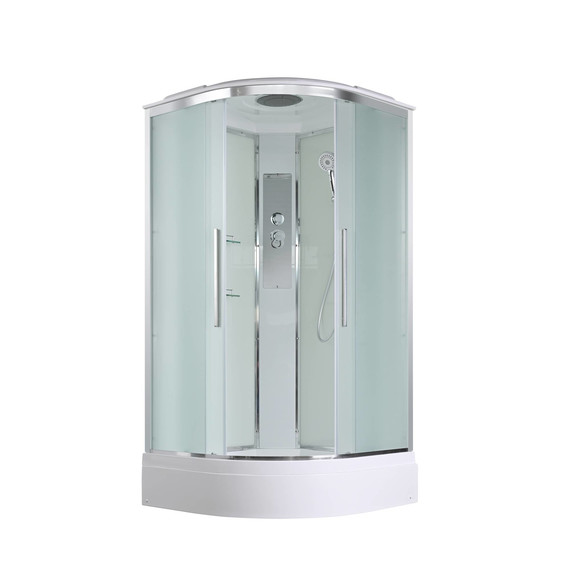 Душевая кабина Avacan 80x80 см EM3080, хром/матовое (безсиликоновая сборка) фото 14