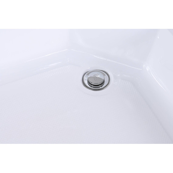 Душевая кабина Avacan 120x80 см EM3812RT, хром/прозрачное (безсиликоновая сборка) фото 11