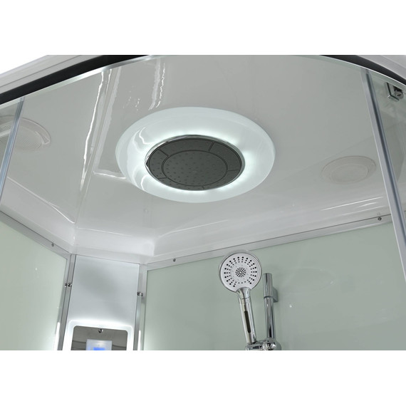 Гидробокс Avacan 120x80 см EM3812LLEDT, хром/прозрачное (безсиликоновая сборка) - 14 Гидробокс Avacan 120x80 см EM3812LLEDT, хром/прозрачное (безсиликоновая сборка) фото 14