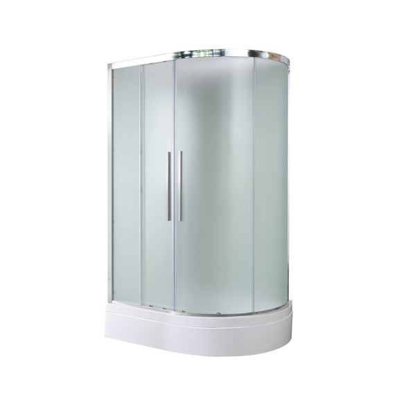 Душевая кабина Avacan 120x80 см EM3812LN, хром/матовое (безсиликоновая сборка) фото 3