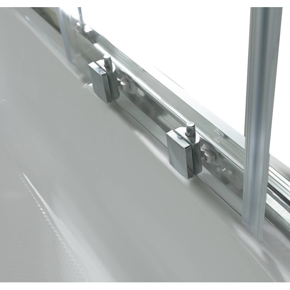 Душевая кабина Avacan 120x80 см EM3812LT, хром/прозрачное (безсиликоновая сборка) фото 17