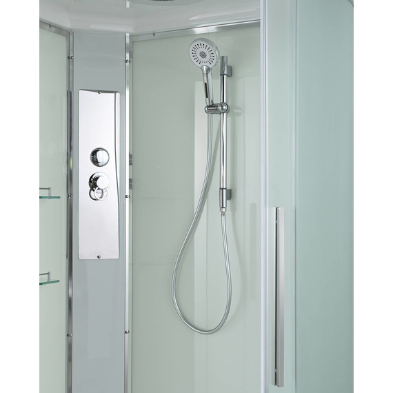 Душевая кабина Avacan 120x80 см EM3812L, хром/матовое (безсиликоновая сборка) фото 9