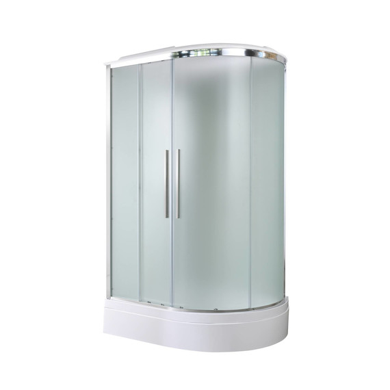 Душевая кабина Avacan 120x80 см EM3812L, хром/матовое (безсиликоновая сборка) фото 3