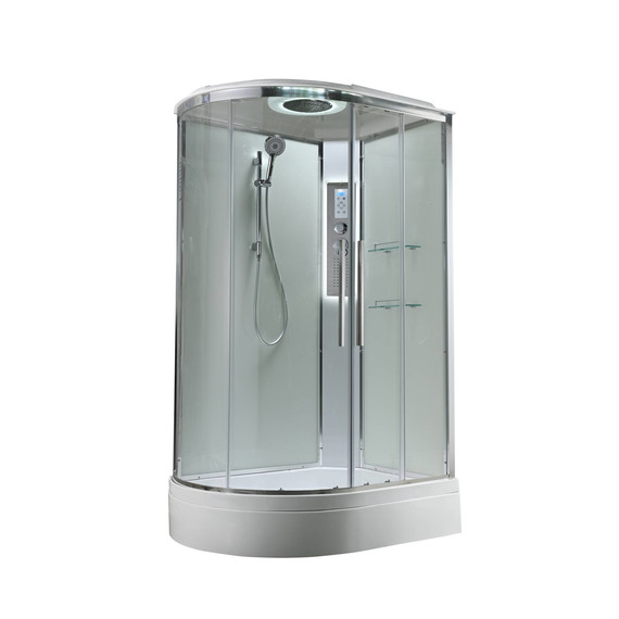 Гидробокс Avacan 120x80 см EM3812RLEDT, хром/прозрачное (безсиликоновая сборка) - 7 Гидробокс Avacan 120x80 см EM3812RLEDT, хром/прозрачное (безсиликоновая сборка) фото 7