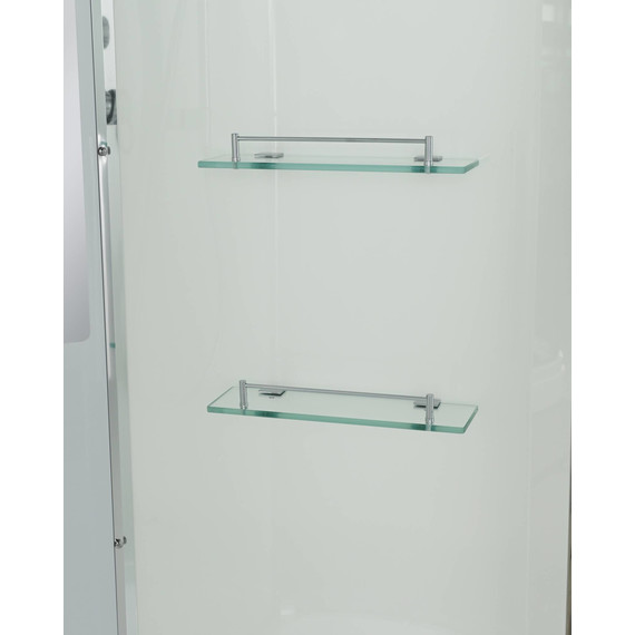 Душевая кабина Avacan 120x80 см EM3812RNT, хром/прозрачное (безсиликоновая сборка) фото 10