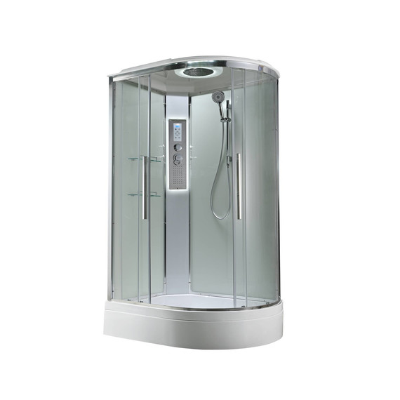 Гидробокс Avacan 120x90 см EM3912LLEDT, хром/прозрачное (безсиликоновая сборка) - 3 Гидробокс Avacan 120x90 см EM3912LLEDT, хром/прозрачное (безсиликоновая сборка) фото 3