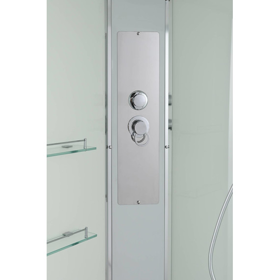 Душевая кабина Avacan 120x90 см EM3912LNT, хром/прозрачное (безсиликоновая сборка) фото 8