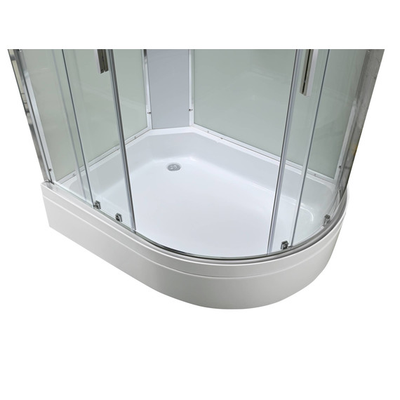 Душевая кабина Avacan 120x90 см EM3912LT, хром/прозрачное (безсиликоновая сборка) фото 16