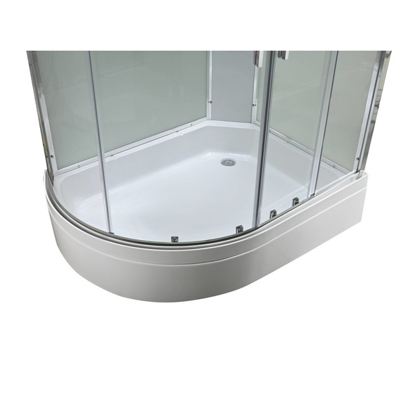 Душевая кабина Avacan 120x90 см EM3912RNT, хром/прозрачное (безсиликоновая сборка) фото 15