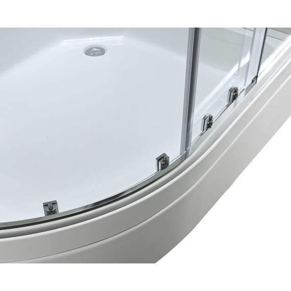 Душевая кабина Avacan 120x90 см EM3912RNT, хром/прозрачное (безсиликоновая сборка) фото 16