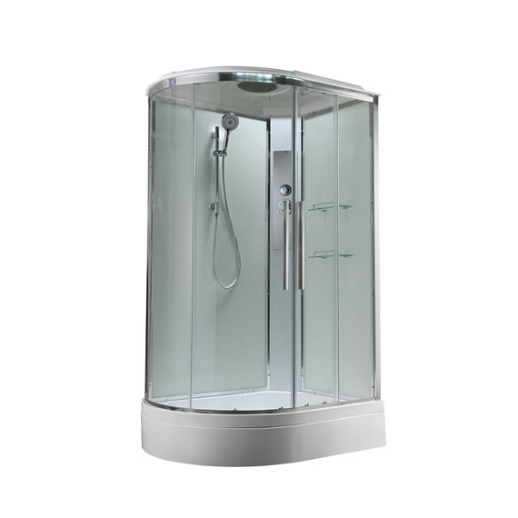 Душевая кабина Avacan 120x90 см EM3912RT, хром/прозрачное (безсиликоновая сборка) фото 3