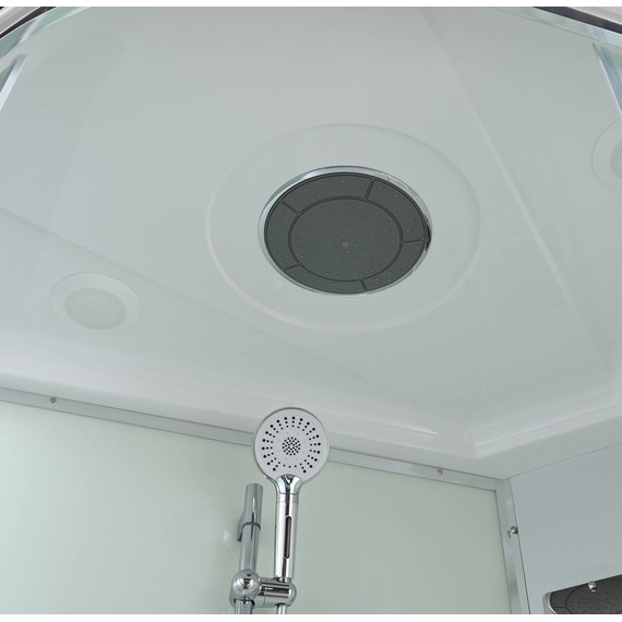 Душевая кабина Avacan 120x90 см EM3912RT, хром/прозрачное (безсиликоновая сборка) фото 8