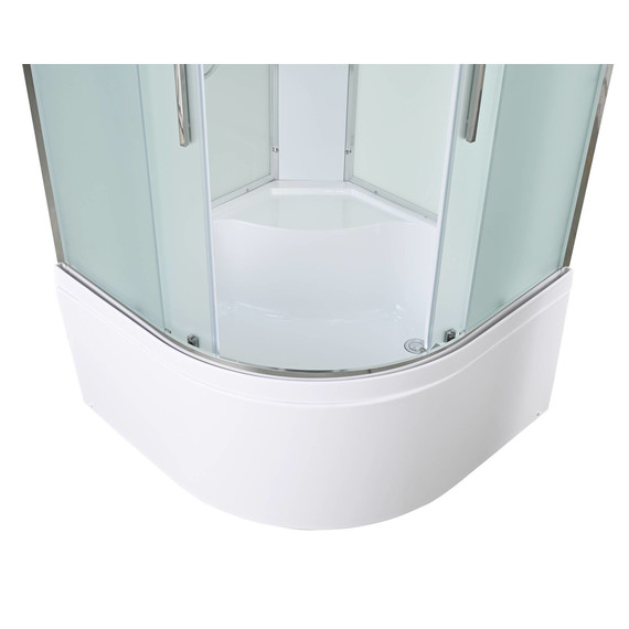 Гидробокс Avacan 100x100 см EM5010LED, хром/матовое (безсиликоновая сборка) - 13 Гидробокс Avacan 100x100 см EM5010LED, хром/матовое (безсиликоновая сборка) фото 13