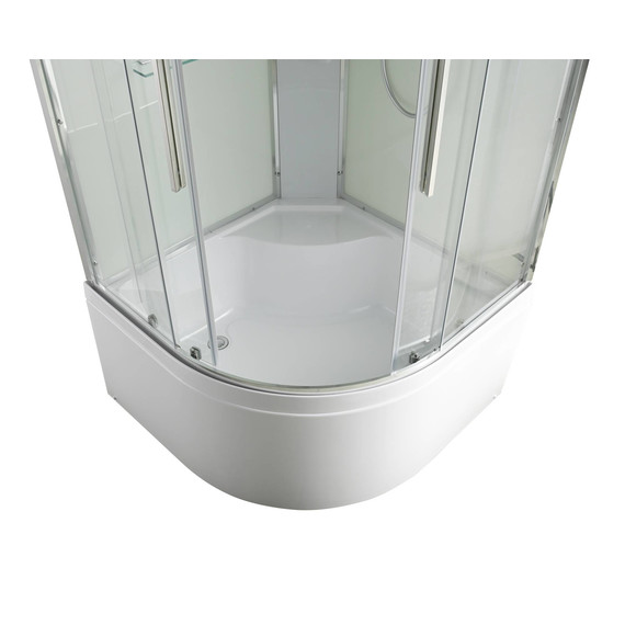 Душевая кабина Avacan 90x90 см EM5090T, хром/прозрачное (безсиликоновая сборка) фото 14