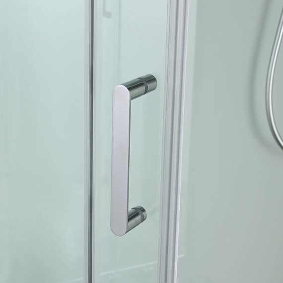 Гидробокс Avacan 90x90 см A2090LED, хром/прозрачное (безсиликоновая сборка) - 8 Гидробокс Avacan 90x90 см A2090LED, хром/прозрачное (безсиликоновая сборка) фото 8