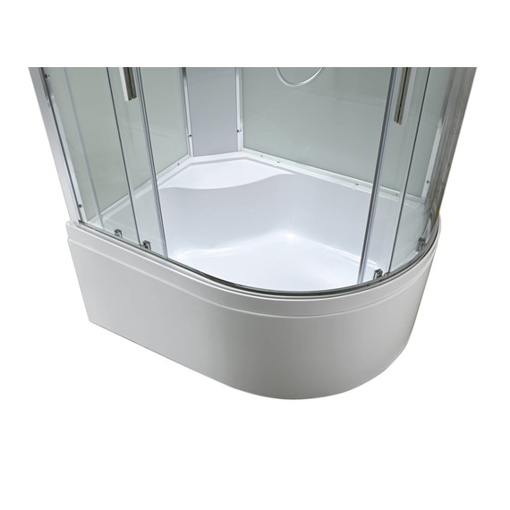 Душевая кабина Avacan 110x80 см EM5811LT, хром/прозрачное (безсиликоновая сборка) фото 14