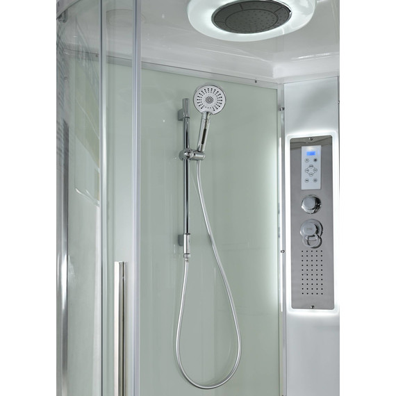 Гидробокс Avacan 110x80 см EM5811RLEDT, хром/прозрачное (безсиликоновая сборка) - 11 Гидробокс Avacan 110x80 см EM5811RLEDT, хром/прозрачное (безсиликоновая сборка) фото 11