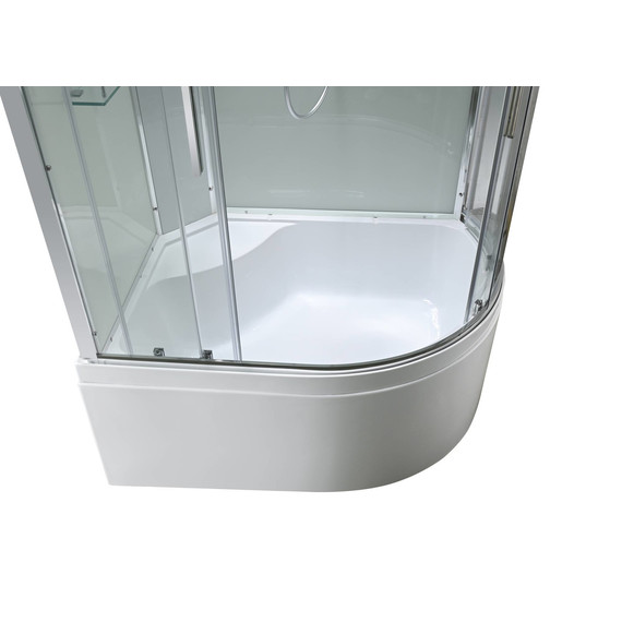 Душевая кабина Avacan 120x80 см EM5812LNT, хром/прозрачное (безсиликоновая сборка) фото 13