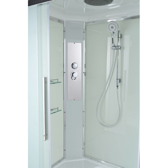 Душевая кабина Avacan 120x80 см EM5812L, хром/матовое (безсиликоновая сборка) фото 18