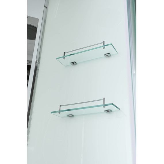 Душевая кабина Avacan 120x80 см EM5812RNT, хром/прозрачное (безсиликоновая сборка) фото 10