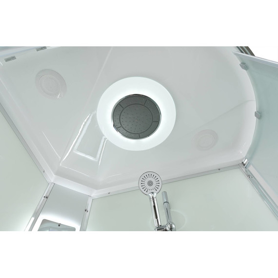 Гидробокс Avacan 120x90 см EM5912LLED, хром/матовое (безсиликоновая сборка) - 9 Гидробокс Avacan 120x90 см EM5912LLED, хром/матовое (безсиликоновая сборка) фото 9