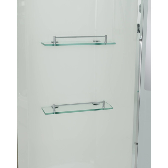 Душевая кабина Avacan 120x90 см EM5912LNT, хром/прозрачное (безсиликоновая сборка) фото 9