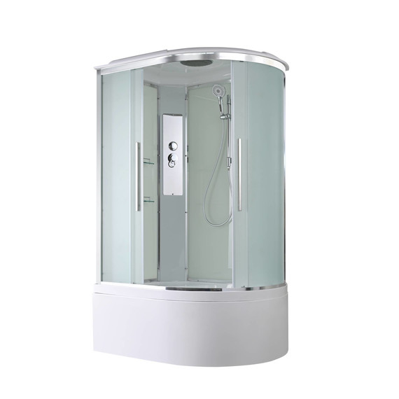 Душевая кабина Avacan 120x90 см EM5912L, хром/матовое (безсиликоновая сборка) фото 