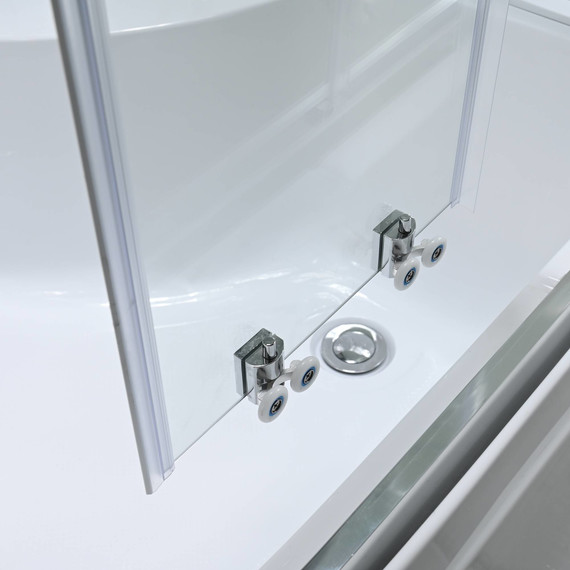 Душевая кабина Avacan 120x90 см EM5912RNT, хром/прозрачное (безсиликоновая сборка) фото 14