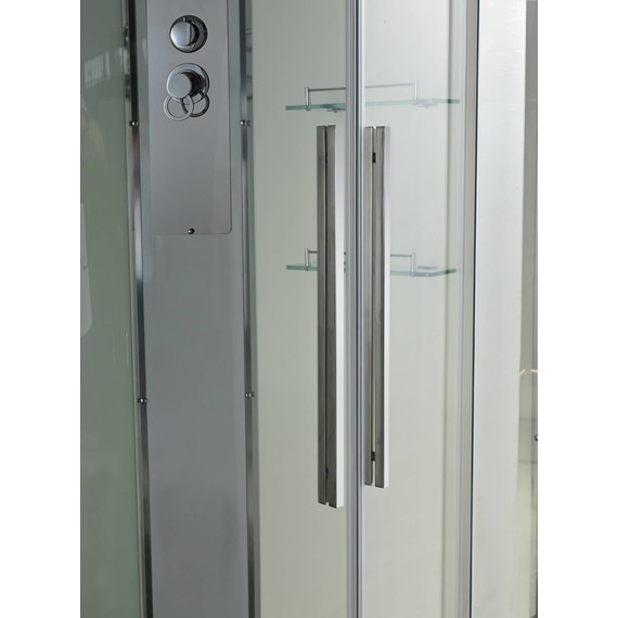 Душевая кабина Avacan 120x90 см EM5912RT, хром/прозрачное (безсиликоновая сборка) фото 12