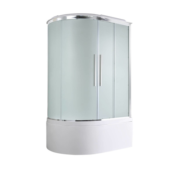 Душевая кабина Avacan 120x90 см EM5912R, хром/матовое (безсиликоновая сборка) фото 3