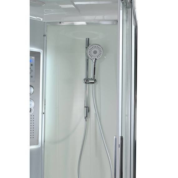 Гидробокс Avacan 110x90 см K2011LED, хром/прозрачное (безсиликоновая сборка) - 9 Гидробокс Avacan 110x90 см K2011LED, хром/прозрачное (безсиликоновая сборка) фото 9