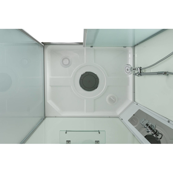 Душевая кабина Avacan 110x90 см KD2911, хром/матовое (безсиликоновая сборка) фото 11