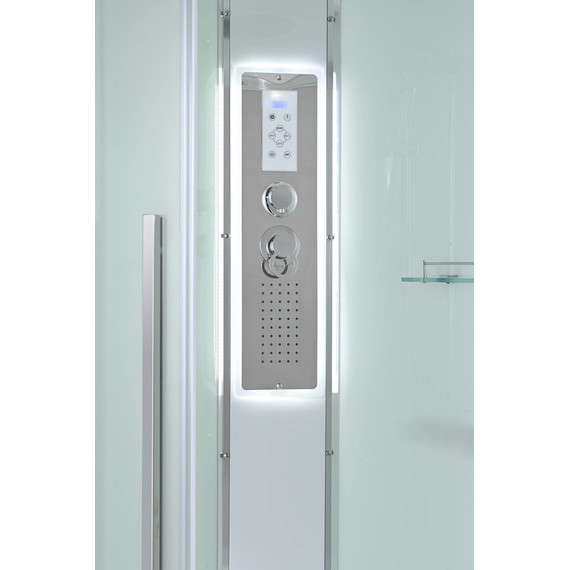 Гидробокс Avacan 120x90 см KD2912LED, хром/матовое (безсиликоновая сборка) - 8 Гидробокс Avacan 120x90 см KD2912LED, хром/матовое (безсиликоновая сборка) фото 8